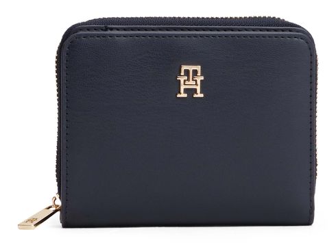 TOMMY HILFIGER TH Icon Zip Around Wallet M Space Blue