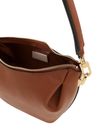 GUESS Amorette Top Zip Shoulder Bag Cognac