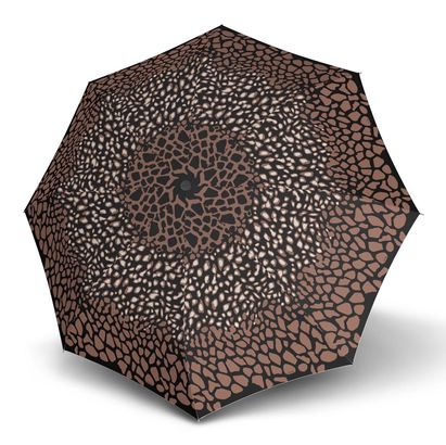 Knirps T.200 Medium Duomatic Animal Mocca