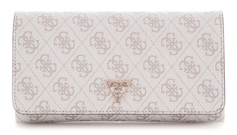 GUESS Noelle II Xbody Flap Organizer Dark Taupe Logo