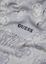 GUESS Boston Jacquard Scarf 70X180 Grey GUESS Boston Jacquard Scarf 70X180 Grey