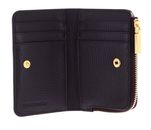 COCCINELLE Metallic Lizard Credit Card Holder Prune COCCINELLE Metallic Lizard Credit Card Holder Prune