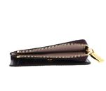 COCCINELLE Metallic Lizard Credit Card Holder Prune COCCINELLE Metallic Lizard Credit Card Holder Prune