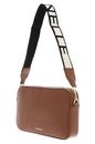 COCCINELLE Tebe Mini Bag Grained Leather Cognac