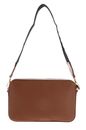 COCCINELLE Tebe Mini Bag Grained Leather Cognac
