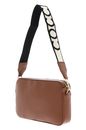 COCCINELLE Tebe Mini Bag Grained Leather Cognac