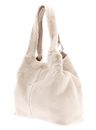 COCCINELLE C-Easy Synthetic Fur Shopper Natural / Rosette