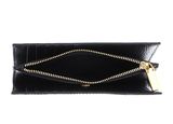 COCCINELLE Metallic Lizard Wallet Noir COCCINELLE Metallic Lizard Wallet Noir