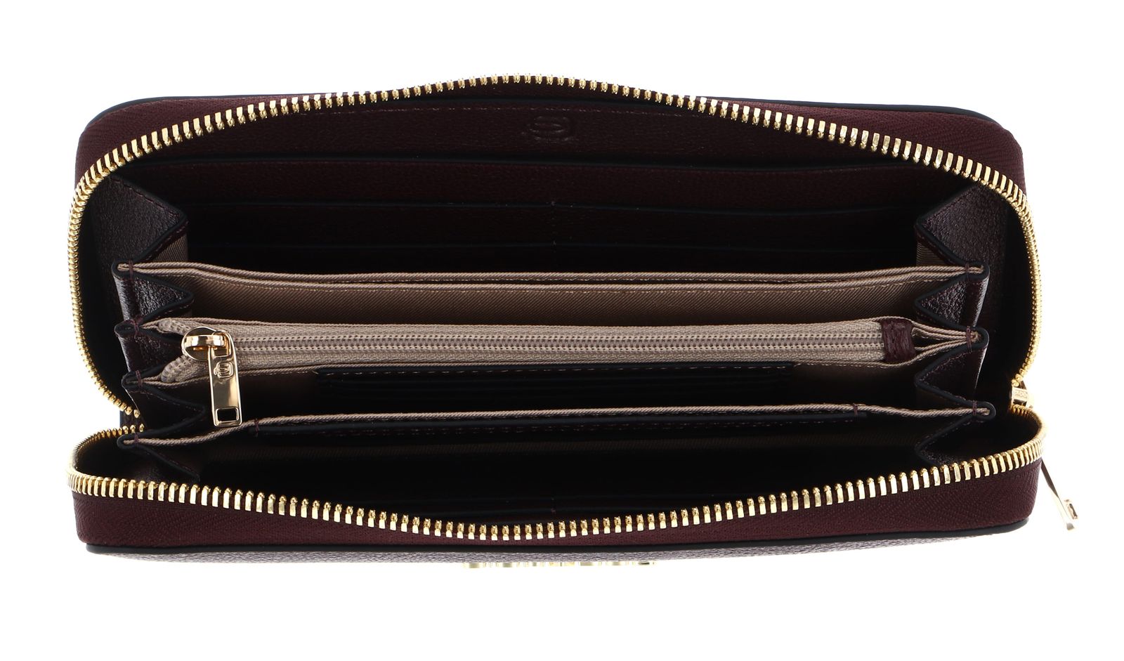 PIQUADRO Patricia Zip Around Women's Wallet RFID L Bordeaux PIQUADRO Patricia Zip Around Women's Wallet RFID L Bordeaux