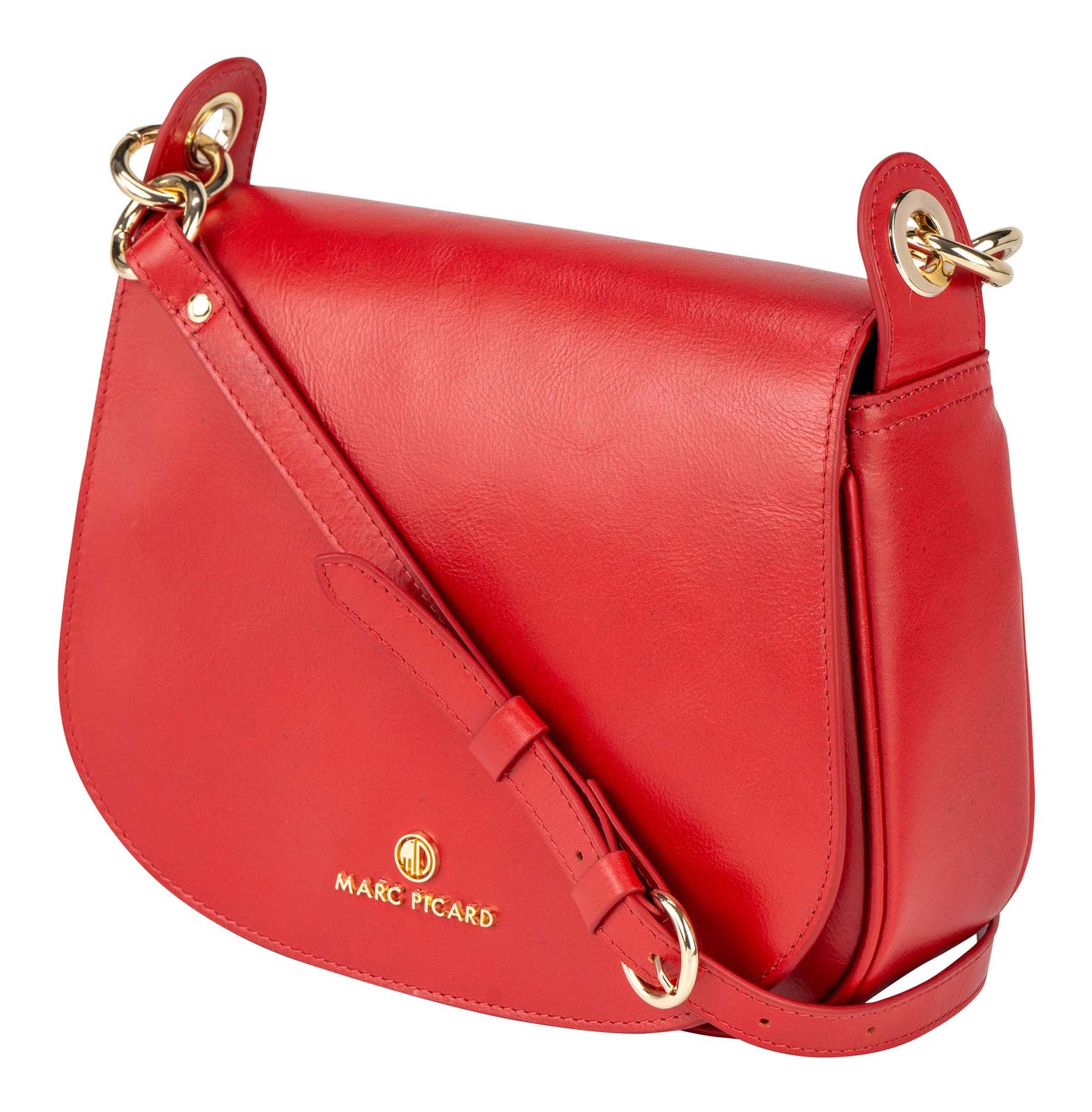 Marc Picard Firenze Shoulder Bag Red Marc Picard Firenze Shoulder Bag Red