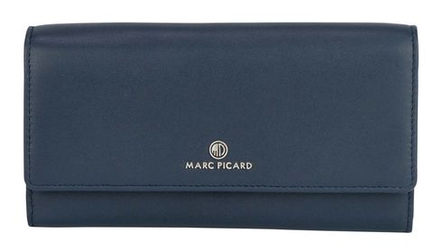 Marc Picard Maremma Wallet with Flap L Navy