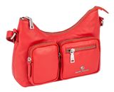 Marc Picard Maremma Shoulder Bag with Front Pockets Lychee Marc Picard Maremma Shoulder Bag with Front Pockets Lychee