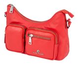 Marc Picard Maremma Shoulder Bag with Front Pockets Lychee Marc Picard Maremma Shoulder Bag with Front Pockets Lychee
