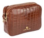 Marc Picard Croco Shoulder Bag S Cognac Marc Picard Croco Shoulder Bag S Cognac