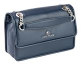 Marc Picard Umbria Shoulder Bag with Metal Strap Navy Marc Picard Umbria Shoulder Bag with Metal Strap Navy
