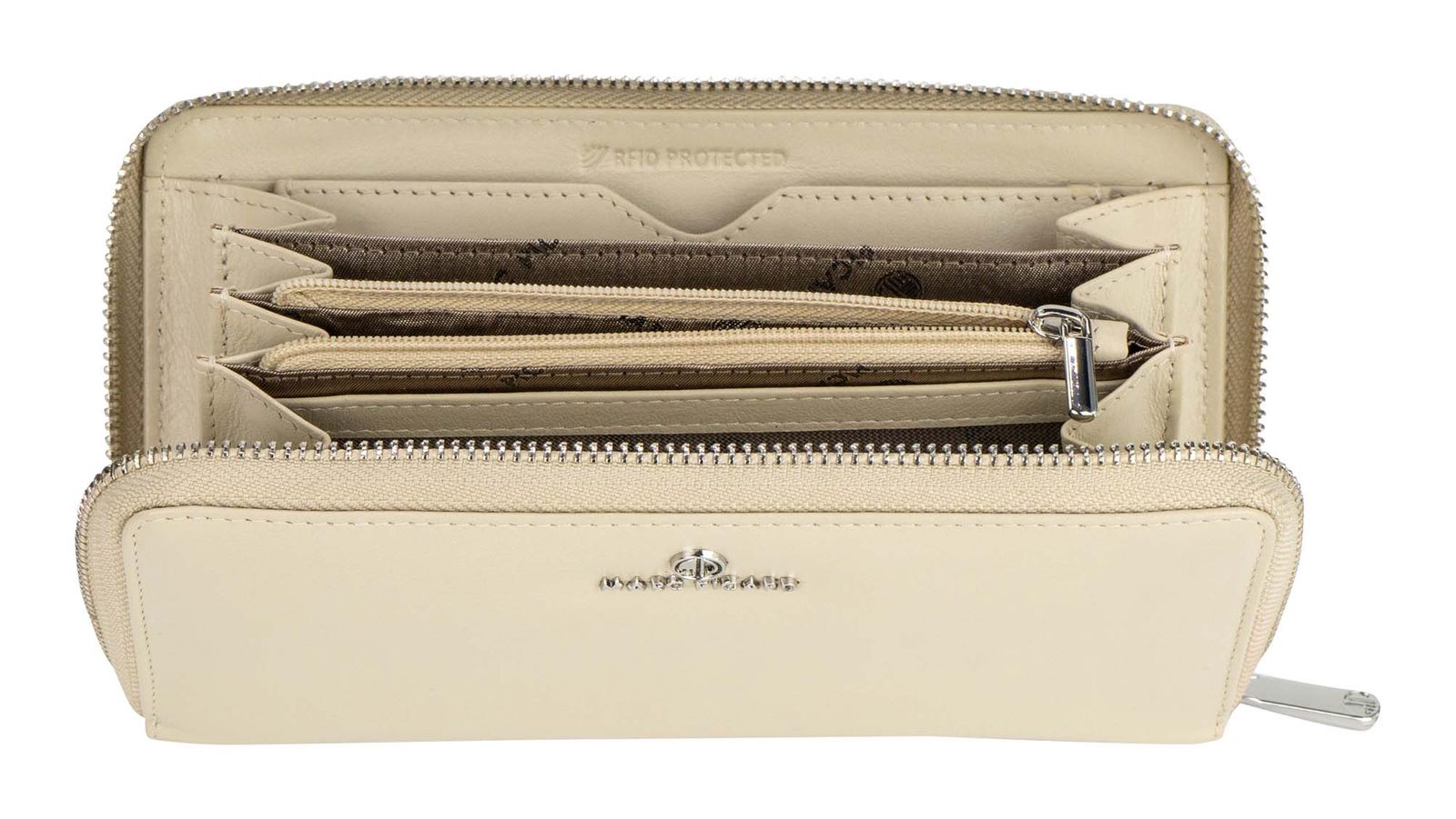 Marc Picard Umbria Zip Wallet L Grey Marc Picard Umbria Zip Wallet L Grey
