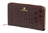 Marc Picard Croco Zip Wallet L Brown Marc Picard Croco Zip Wallet L Brown