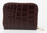 Marc Picard Croco Zip Wallet S Brown Marc Picard Croco Zip Wallet S Brown