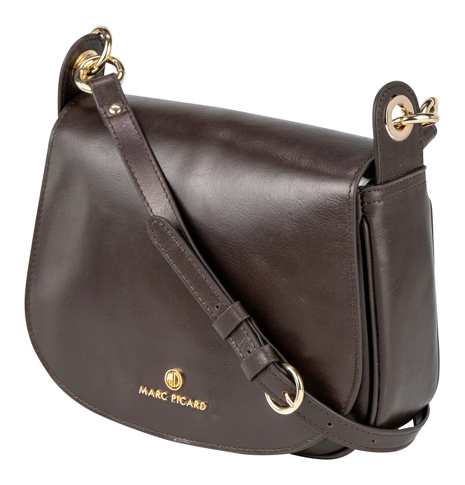 Marc Picard Firenze Shoulder Bag Brown Marc Picard Firenze Shoulder Bag Brown