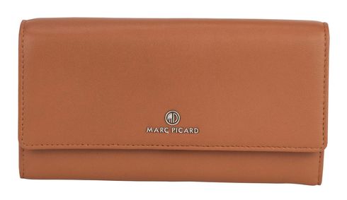 Marc Picard Maremma Wallet with Flap L Cognac