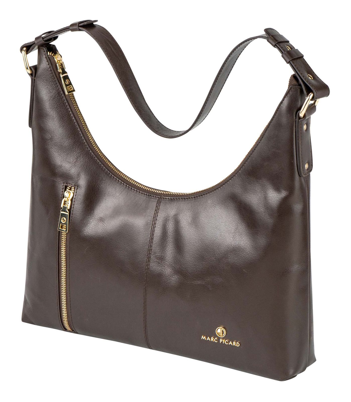 Marc Picard Firenze Shoulder Bag Moon Brown Marc Picard Firenze Shoulder Bag Moon Brown