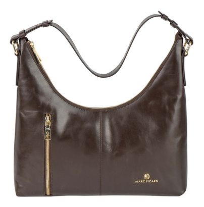 Marc Picard Firenze Shoulder Bag Moon Brown