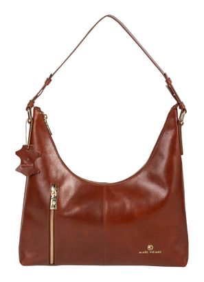 Marc Picard Firenze Shoulder Bag Moon Cognac