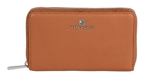 Marc Picard Maremma Zip Wallet M Cognac