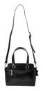 Marc Picard Croco Shoulder Bag M Black