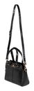 Marc Picard Croco Shoulder Bag M Black