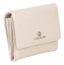 Marc Picard Maremma Wallet with Flap S Cream White Marc Picard Maremma Wallet with Flap S Cream White