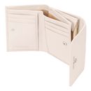 Marc Picard Maremma Wallet with Flap S Cream White Marc Picard Maremma Wallet with Flap S Cream White
