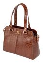 Marc Picard Croco Shoulder Bag M Cognac Marc Picard Croco Shoulder Bag M Cognac