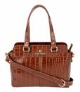 Marc Picard Croco Shoulder Bag M Cognac Marc Picard Croco Shoulder Bag M Cognac