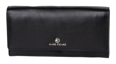 Marc Picard Umbria Wallet with Flap L Black