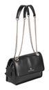Marc Picard Umbria Shoulder Bag with Metal Strap Black Marc Picard Umbria Shoulder Bag with Metal Strap Black