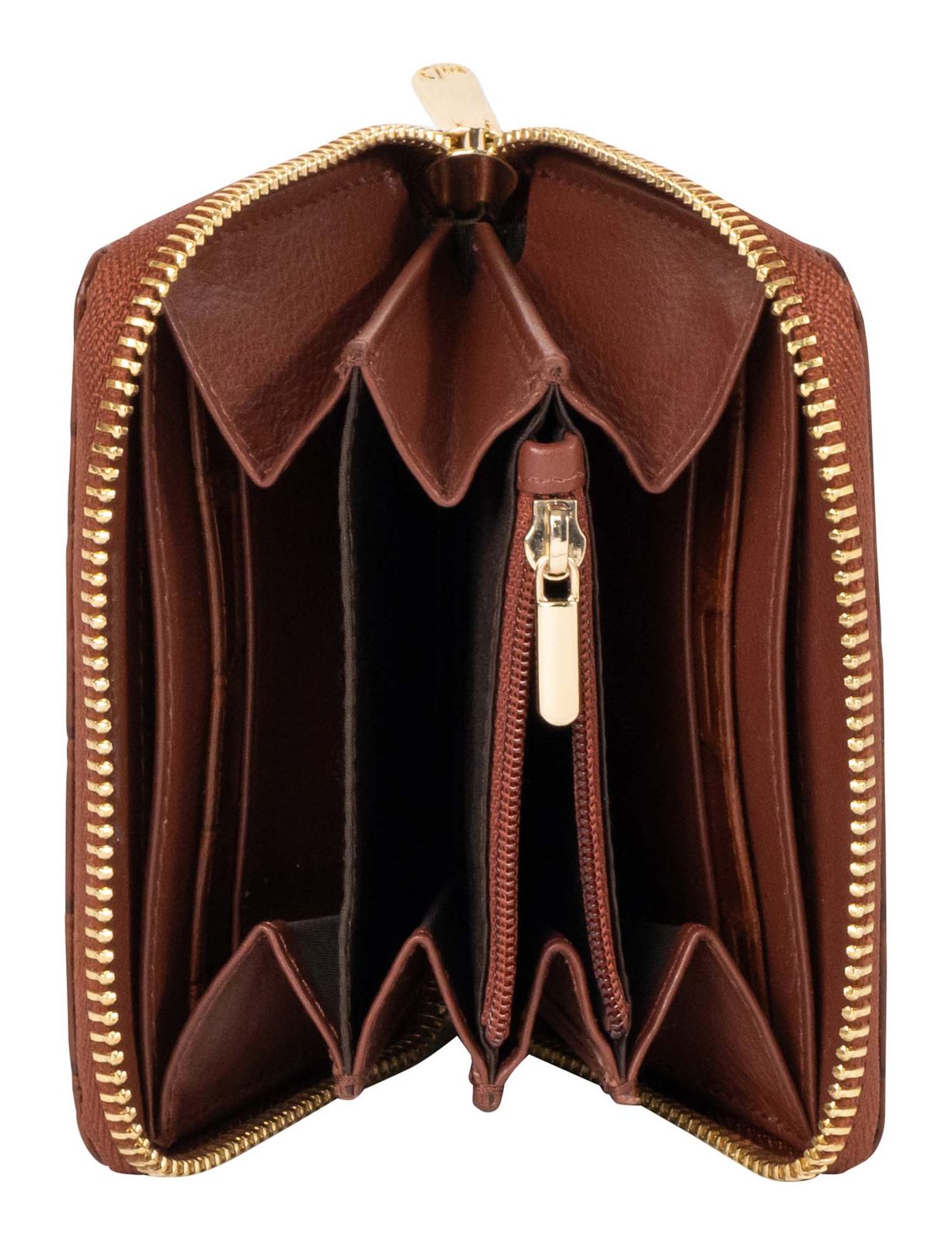 Marc Picard Croco Zip Wallet S Cognac Marc Picard Croco Zip Wallet S Cognac