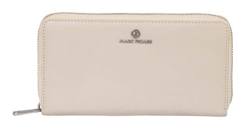Marc Picard Maremma Zip Wallet L Cream White