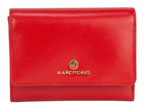 Marc Picard Firenze Wallet with Flap S Red