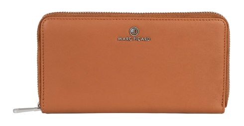 Marc Picard Maremma Zip Wallet L Cognac