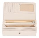 Marc Picard Maremma Wallet with Flap L Cream White