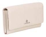 Marc Picard Maremma Wallet with Flap L Cream White