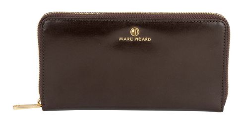 Marc Picard Firenze Zip Wallet L Brown