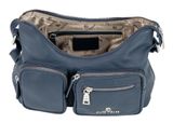 Marc Picard Maremma Shoulder Bag with Front Pockets Navy Marc Picard Maremma Shoulder Bag with Front Pockets Navy