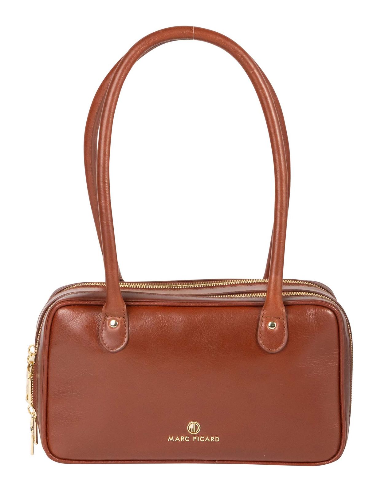 Marc Picard Firenze Bowling Bag Cognac Marc Picard Firenze Bowling Bag Cognac