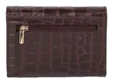 Marc Picard Croco Wallet with Flap S Brown Marc Picard Croco Wallet with Flap S Brown