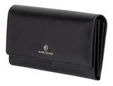 Marc Picard Firenze Wallet with Flap L Black Marc Picard Firenze Wallet with Flap L Black