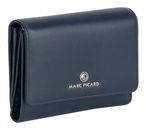 Marc Picard Umbria Wallet with Flap S Navy Marc Picard Umbria Wallet with Flap S Navy