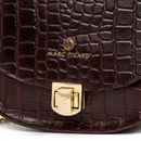 Marc Picard Croco Shoulder Bag Moon Brown Marc Picard Croco Shoulder Bag Moon Brown