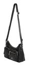 Marc Picard Maremma Shoulder Bag with Front Pockets Black Marc Picard Maremma Shoulder Bag with Front Pockets Black